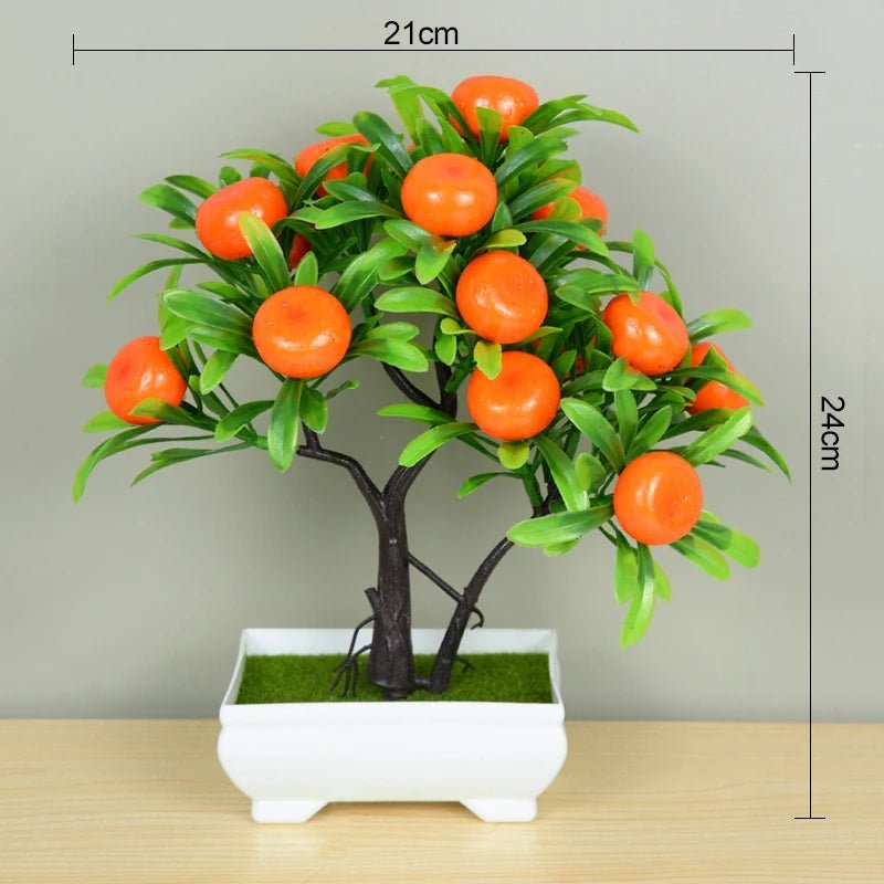 Bonsai Artificial Decorativo – Verde Natural para Sua Casa e Jardim - Family Star