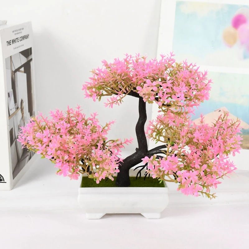 Bonsai Artificial Decorativo – Verde Natural para Sua Casa e Jardim - Family Star