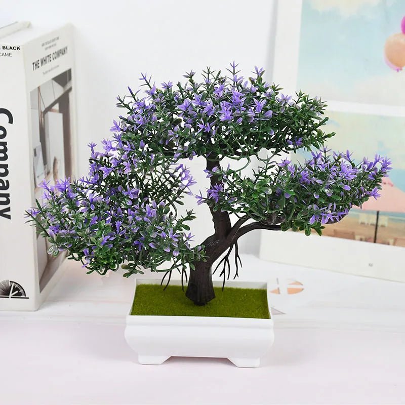 Bonsai Artificial Decorativo – Verde Natural para Sua Casa e Jardim - Family Star