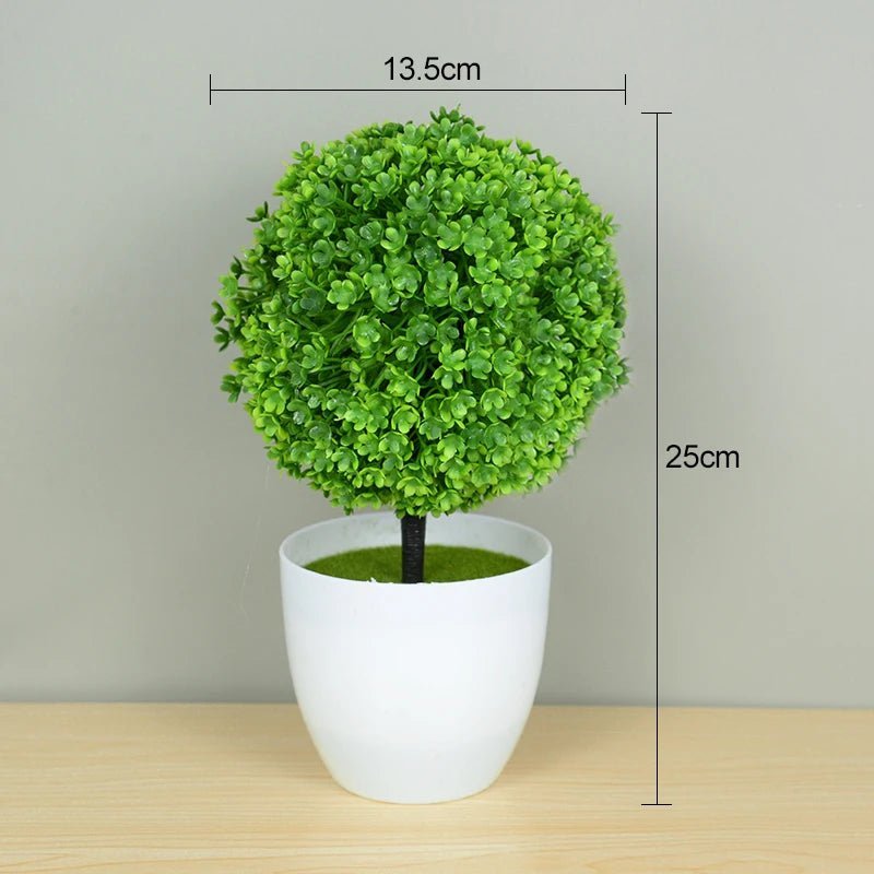 Bonsai Artificial Decorativo – Verde Natural para Sua Casa e Jardim - Family Star